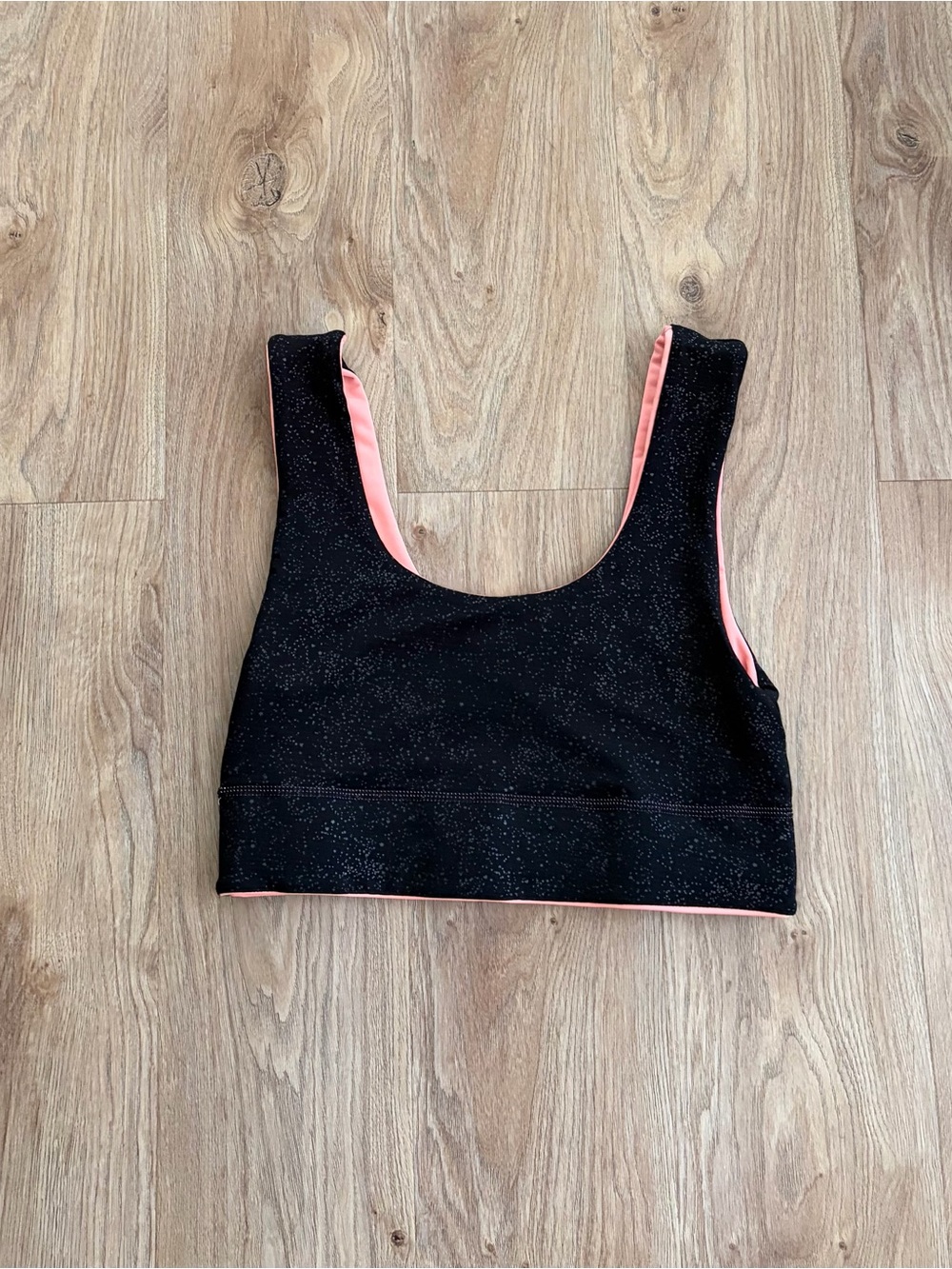 Fabletics Reversible Pink/Black Sports Bra Size Small